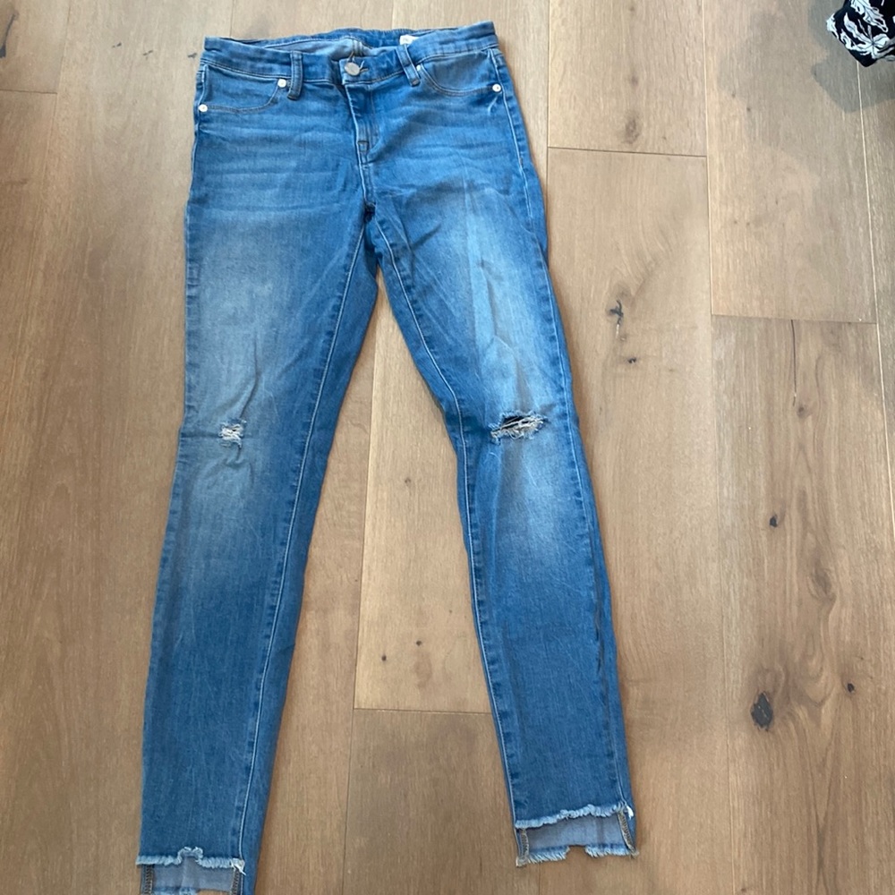 Blank NYC Spray On light blue Jean 27